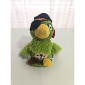 Disney Parks Pirates Of Caribbean Parrot Shoulder  Plush Pet Magnet Bird Beak